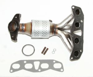 Exhaust,For 02-06 Nissan Altima 2.5L & Heat Shield EPA OBD2(NS202301
