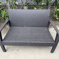 Outdoor Loveseat Bench