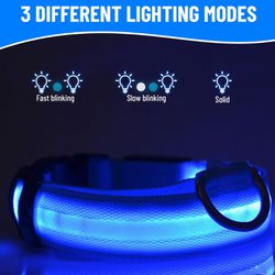 Led Rechargeable Dog Collar