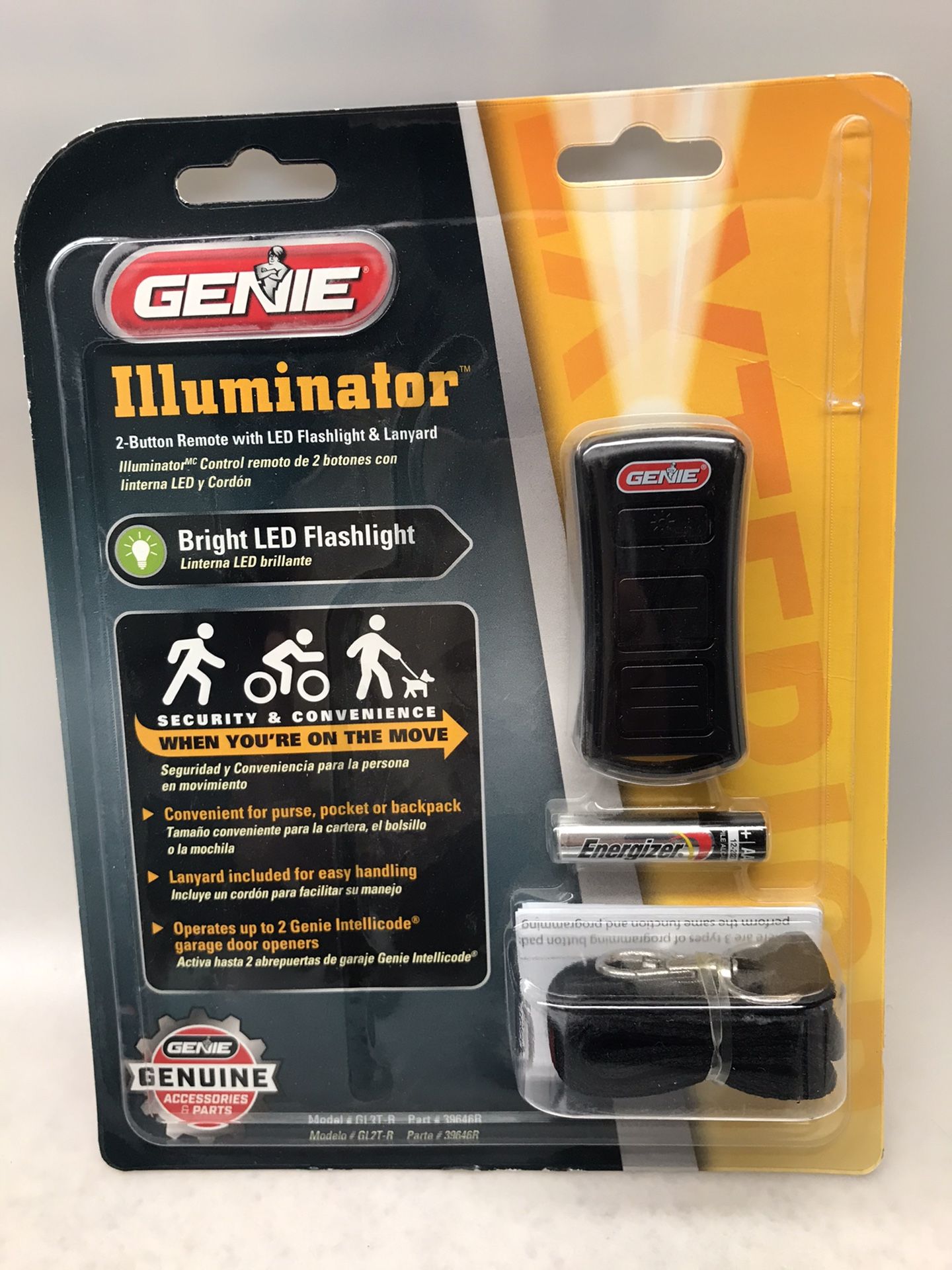 Garage Remote Control. Genie Illuminator NEW