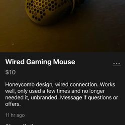 Gaming mouse