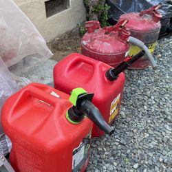 5 Gallon Gas cans