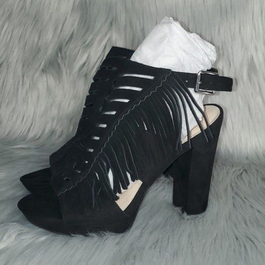 Bar 3 Black Heel