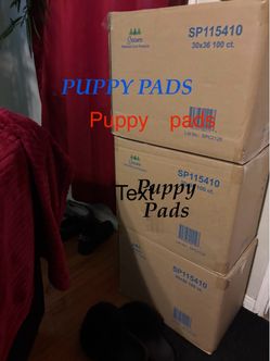 300 COUNT PUPPY PADS/INCONTINENT PADS