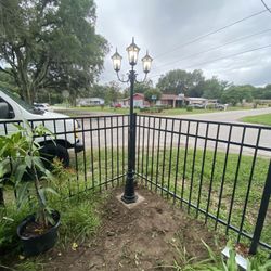Post Light Installati0ns Electrical Landscaping $250
