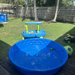 Small Pool And Water Table