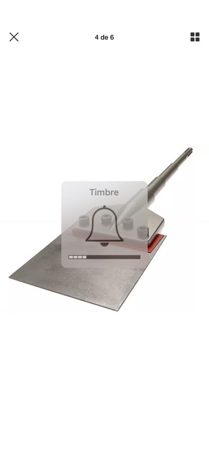 6 inch wide tile and thin set removal bit floor scraper sds max 6x 24.5