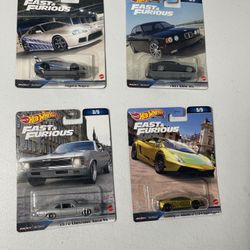 Hot Wheels Toyota Supra Fast And The Furious 2024 Set 