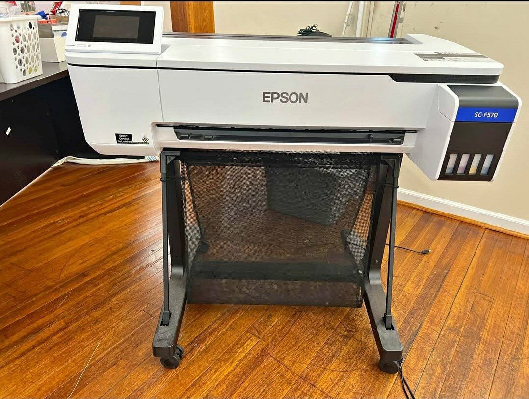 Epson SC-F570 Sublimation Plotter Printer with Stand