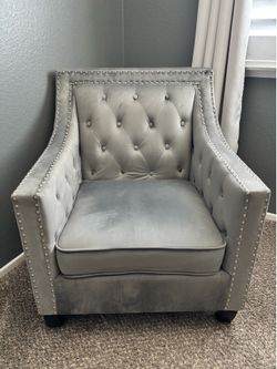 Grey Armchair