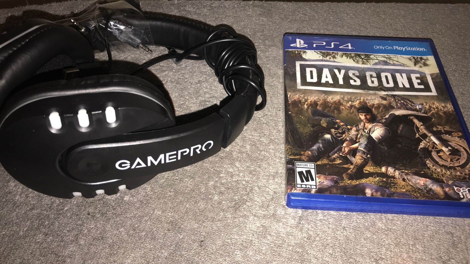 Days Gone Ps4, Game Pro Headset