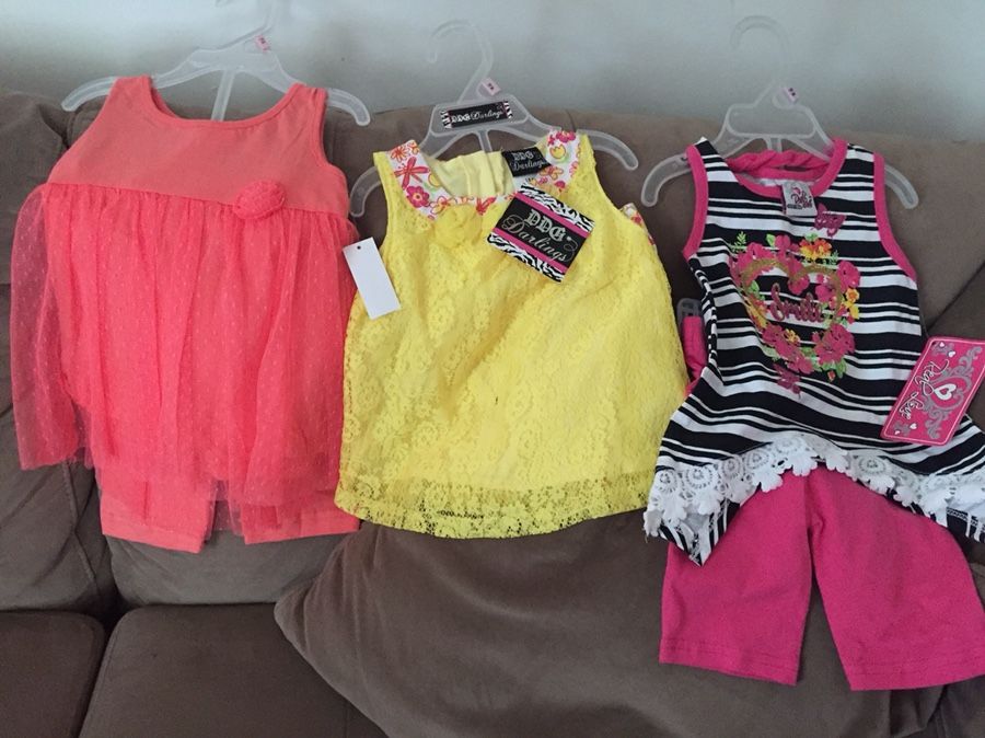 New baby girls sets