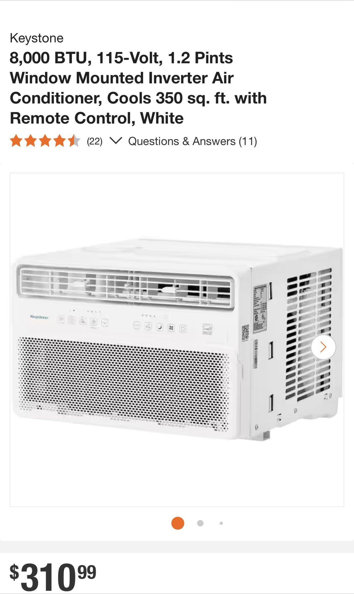 Brand New In box Air Conditioner