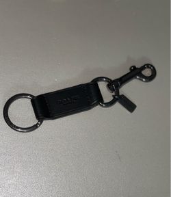 Coach card wallet holder with keychain