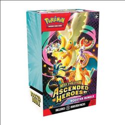 Pokemon Ascended heroes Booster bundle