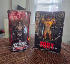 WWE Action Figure Bundle: Hulk Hogan (2007 Jakks) & Triple H (2010 Mattel)