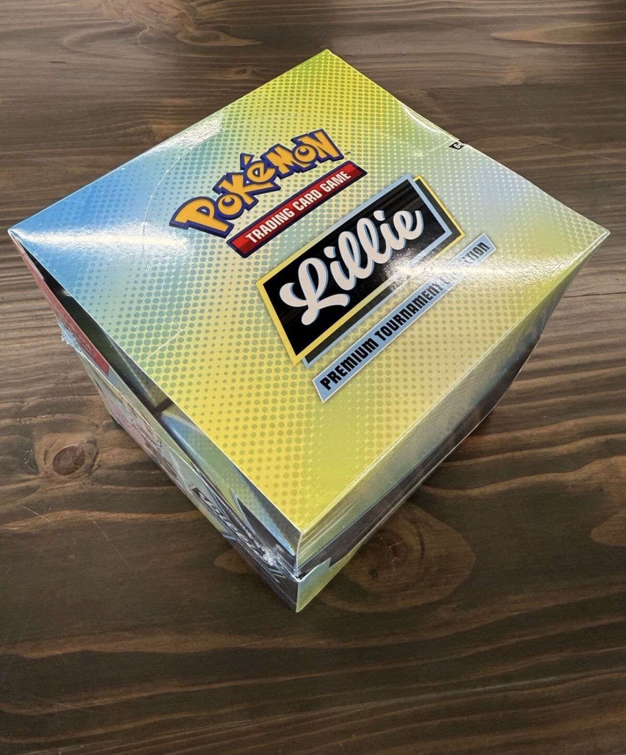 POKEMON LILLIE PREMIUM TOURNAMENT COLLECTION 4 BOX DISPLAY