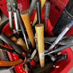 Tool Lot – Hammers, Mallets, Pry Bars & Hand Tools ($5 each(