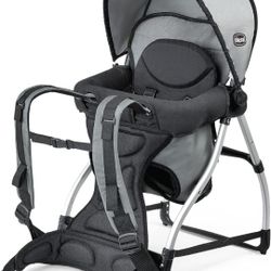 Chicco SmartSupport Aluminum Frame Backpack Carrier, Lightweight Baby Backpack Carrier | Grey - Old Model