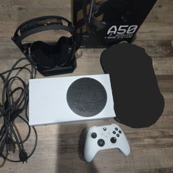 Xbox Series S, with A Controller and Astro A50 WIRELESS 