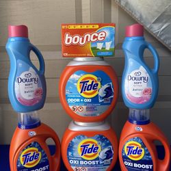 Tide Laundry Detergent Bundle 