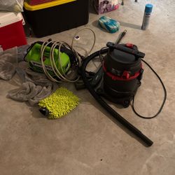 Pressure Washer And Vaccum 
