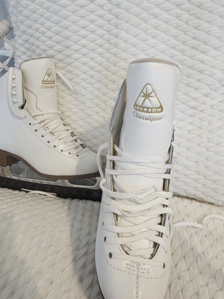 Jackson Classique Ice Skating Shoes 1890 Size 6C
