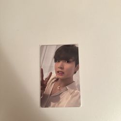 Jungkook Proof Photocard 