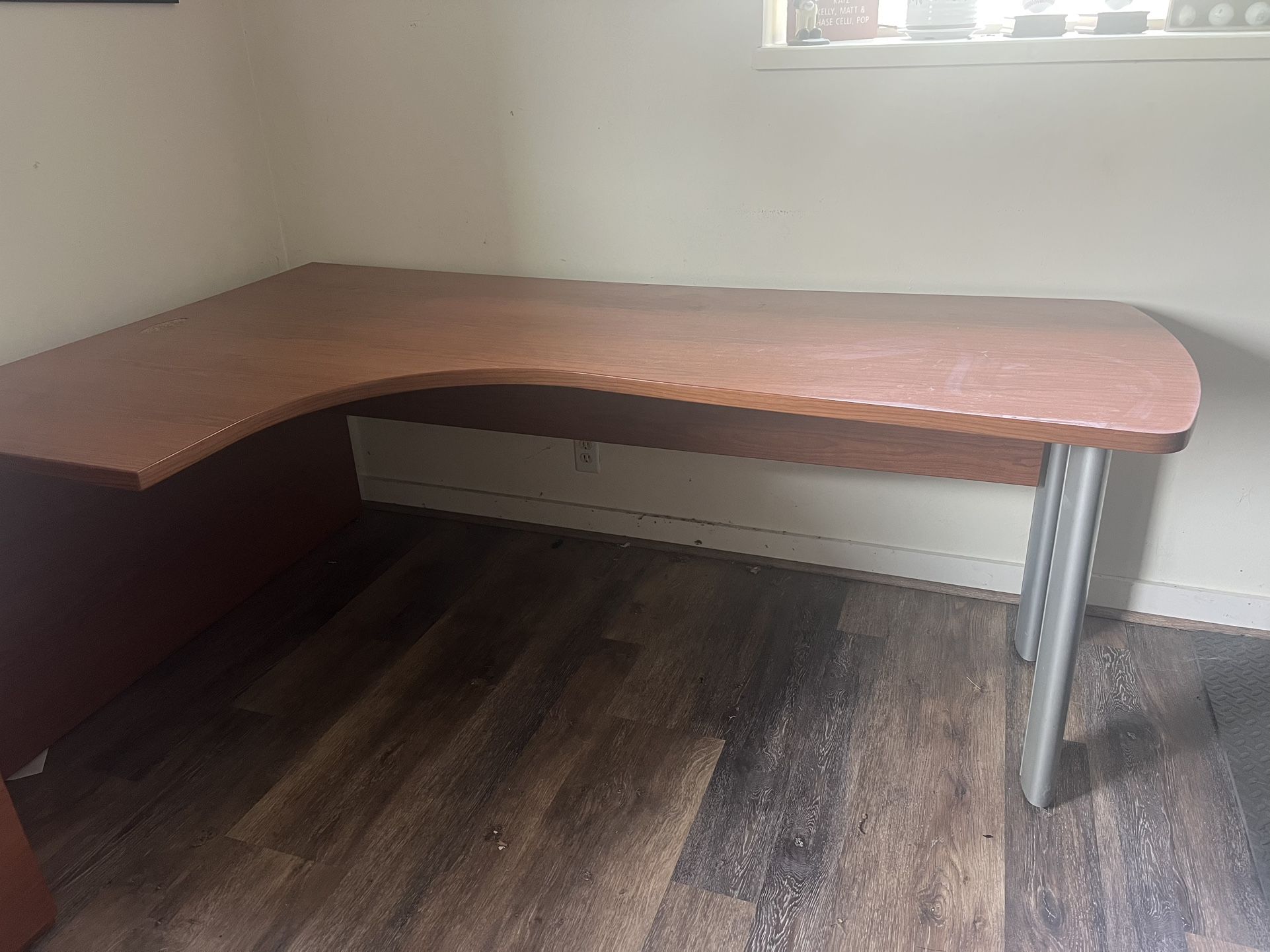 L-Shape Desk - 78” W x 4’D x 29”H