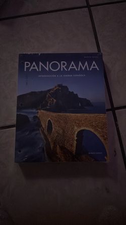 Panorama introduccion à la lengua espanola book