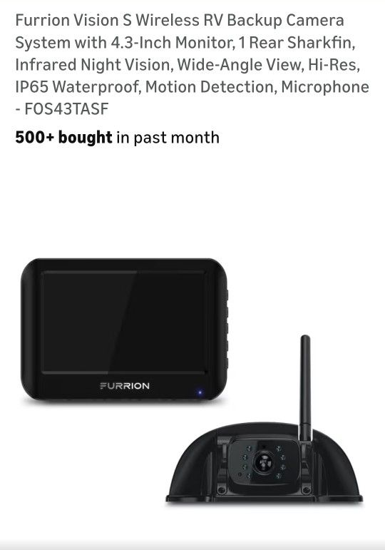 Furion Vision S Wireless RV backup camera
