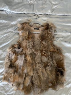 Real fox fur Vest