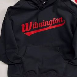 Black / Red Wilmington Hoodie 