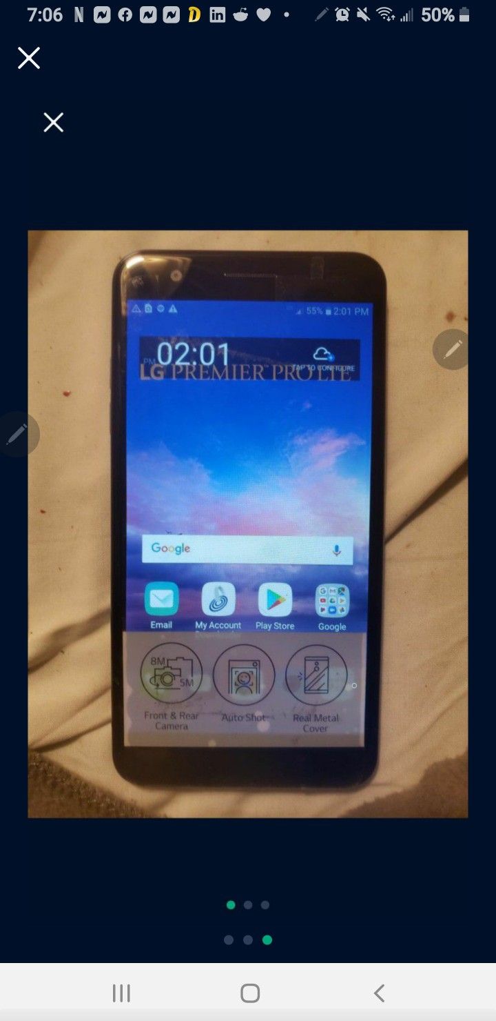 LG PREMIER PRO LTE 16GB FACTORY UNLOCKED ANDROID PHONE