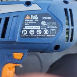 Blue Ridge Drill. Model # BR3003U