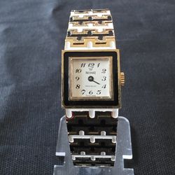VTG Precimax Square Mechanical Watch Gold Plated 17 Jewels For Parts Or Repair 