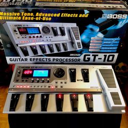 Boss GT-10 Guitar Effects Processor 