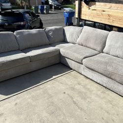 Grey Sectional Couch 