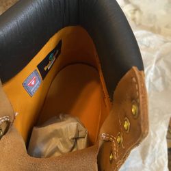 Timb Boots.  Water proof Wheat Nubuck 