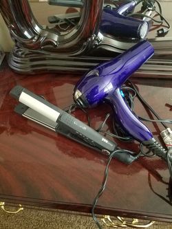 Dryer and straightener