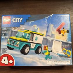 Sealed Retired Lego Emergency Ambulance (60403)