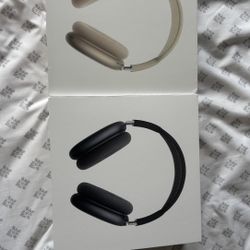 AIRPOD MAX STARLIGHT AND BLACK