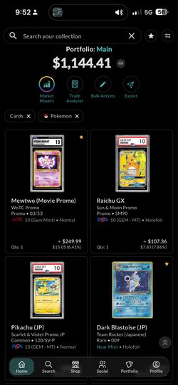 Pokémon cards