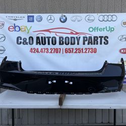 2021 2022 2023 Hyundai Elantra Rear Back Bumper Cover Used Original OEM (BOTTOM DENTS)