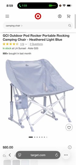 Rocking Camping Chairs