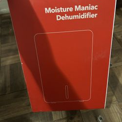 Moisture Maniac Dehumidifier 