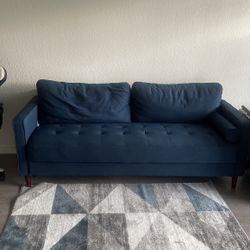 Navy Blue Couch