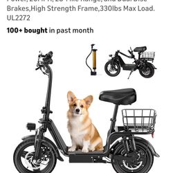 Electric scooter for adults with seat for sale - Brand new & unopened