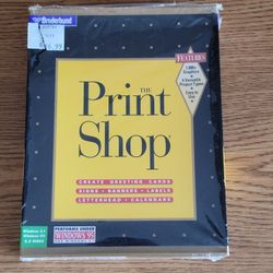 "Classic" The Print Shop Windows 95