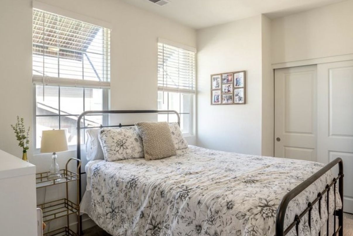 Queen Bed Frame, Mattress & Box Spring